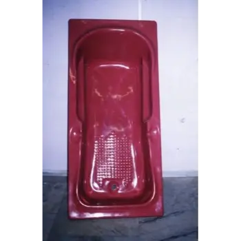 Red Frp Bath Tub